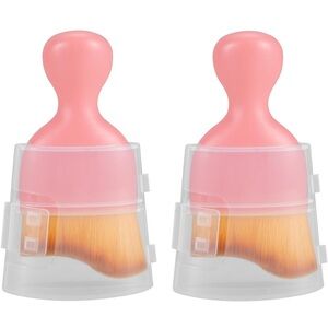 Car cleaning Pink and Orange Brush Set new in package